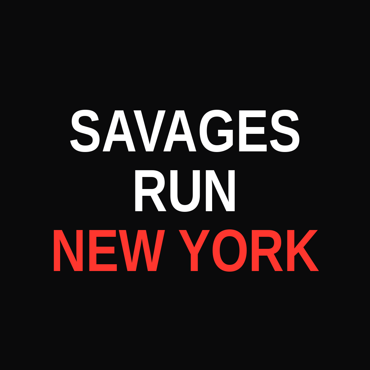 Savages Run NY Tee